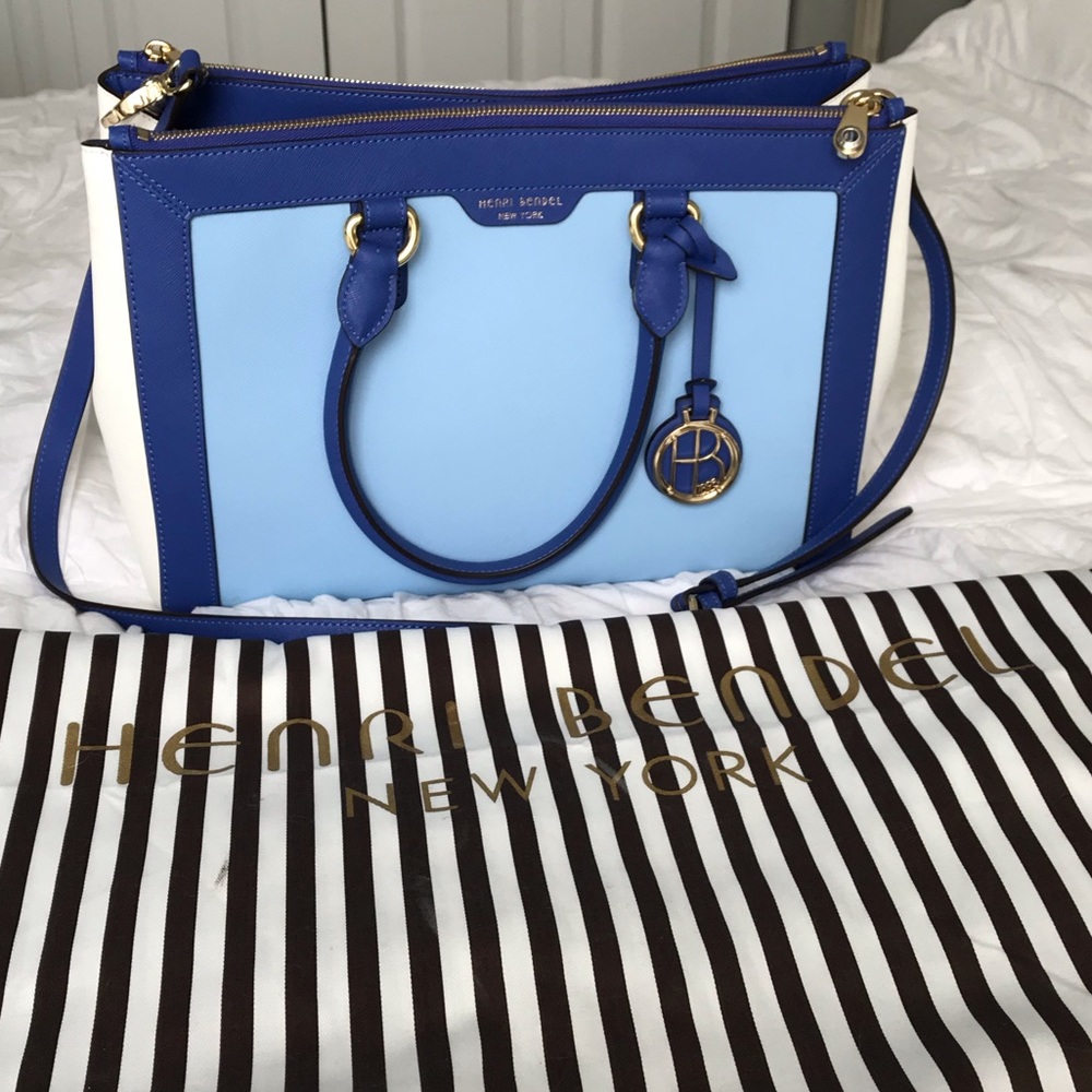 Henri Bendel Tri Colored Handbag